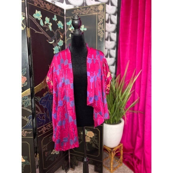 Geometric Print Kimono - Size S - Picture 2 of 4